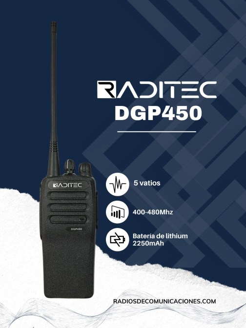 Radio de Comunicación - Raditec - DGP450